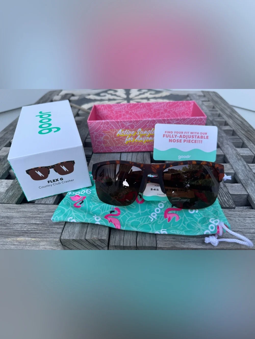 Brand New goodr Sunglasses - Country Club Crasher
